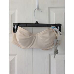 Lilyette 4-Way Convertible‎ Bra Style 928 Underwire Size 36B Beige NWT